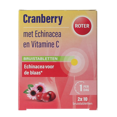 Roter Cranberry vitamine C & echinacea duopack 20.00 Bruistabletten
