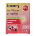 Roter Cranberry vitamine C & echinacea duopack 20.00 Bruistabletten