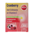 Roter Cranberry vitamine C & echinacea duopack 20 Bruistabletten
