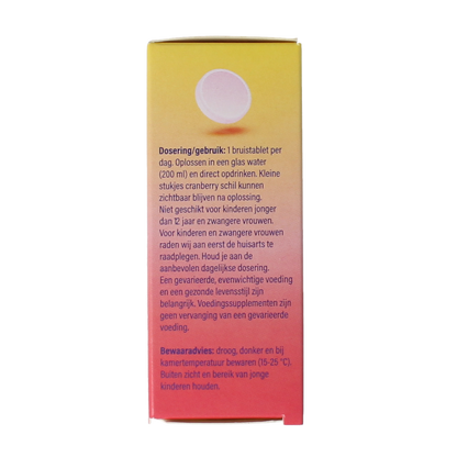 Roter Cranberry vitamine C & echinacea duopack 20.00 Bruistabletten