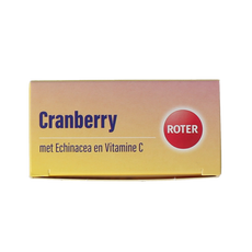 Roter Cranberry vitamine C & echinacea duopack 20.00 Bruistabletten