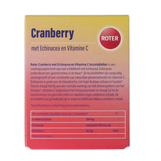 Roter Cranberry vitamine C & echinacea duopack 20.00 Bruistabletten
