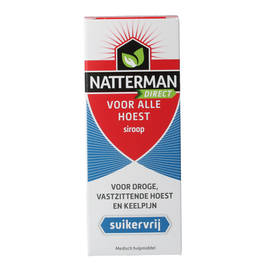 Natterman Hoest drank alle hoest suikervrij 120 Milliliter