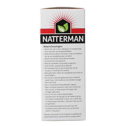 Natterman Hoest drank alle hoest suikervrij 120.00 Milliliter
