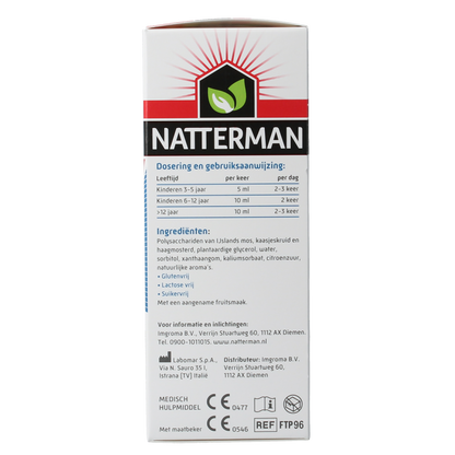 Natterman Hoest drank alle hoest suikervrij 120.00 Milliliter