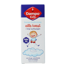 Dampo Kindersiroop alle hoest suikervrij 120.00 Milliliter
