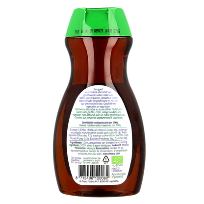 de Traay Agavesiroop donker en rijk bio 350.00 Gram