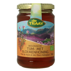 de Traay Tijm- met bloemenhoning eko bio 350.00 Gram