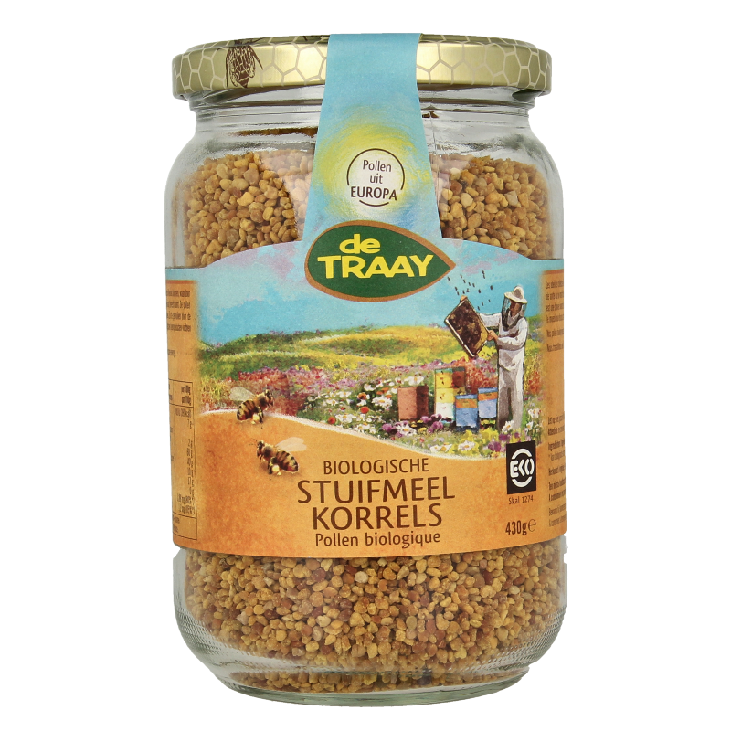 Traay Stuifmeelkorrels biologisch 430 Gram