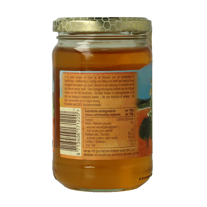 Traay Linde honing bio 350 Gram
