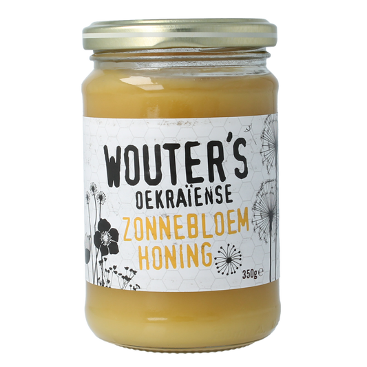de Traay Wouters Oekraiense zonnebloemhoning 350.00 Gram