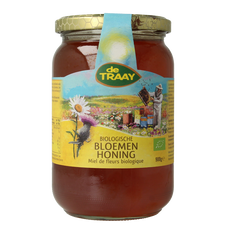 Traay Bloemenhoning vloeibaar bio 900 Gram