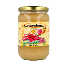 De Imker Bloemenhoning creme 900.00 Gram