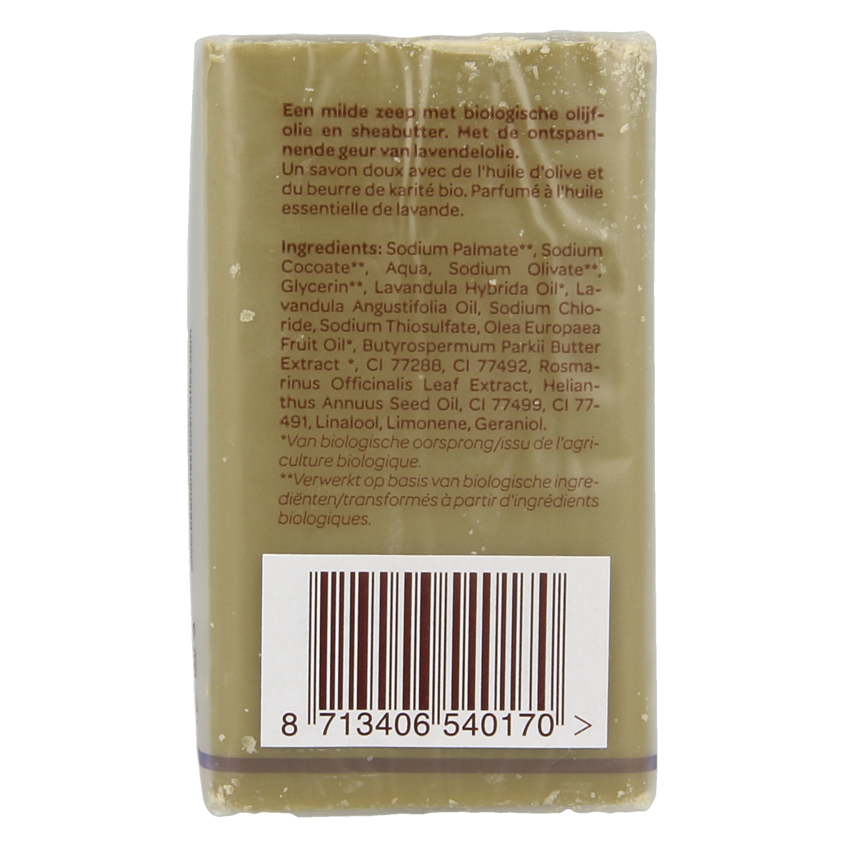 Traay Bee Honest Zeep olijf & lavendel 100 Gram