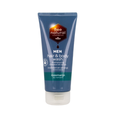 Traay Bee Honest Hair & body wash men rozemarijn 200.00 Milliliter
