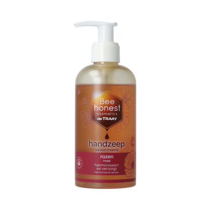 Traay Bee Honest Handzeep rozen 250.00 Milliliter