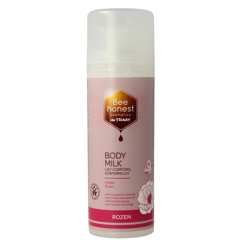 Traay Bee Honest Bodymilk rozen 150 Milliliter