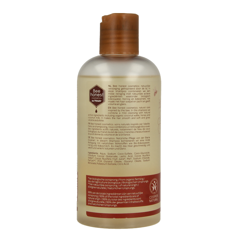 Traay Bee Honest Shampoo kokos & honing 250 Milliliter