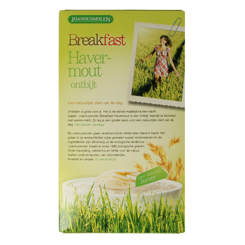 Joannusmolen Breakfast havermout ontbijt bio 300 Gram