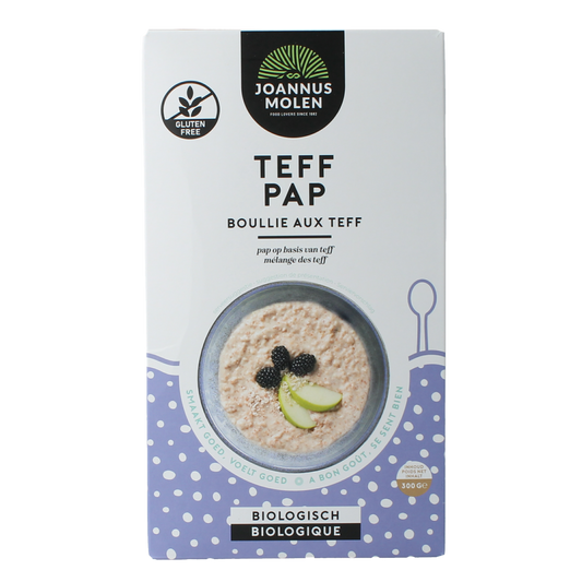 Joannusmolen Teff pap bio 300.00 Gram