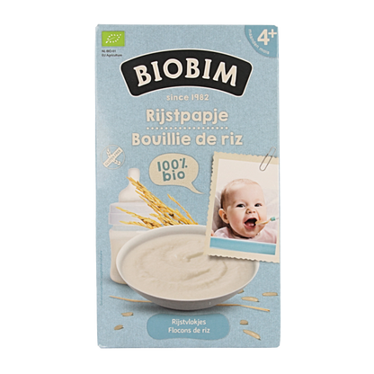 Biobim Baby rijstpapje 4 maanden bio 200 Gram
