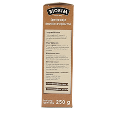 Biobim Speltpapje bio 250 Gram