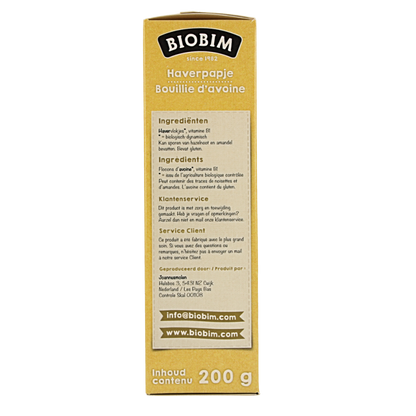 Biobim Haverpapje bio 200 Gram