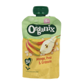 Organix Knijpfruit  mango, peer & granola 6+ mnd  bio 100 Gram