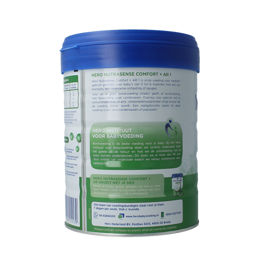 Hero Nutrasense comfort+ AR 1 (0-6mnd) 700 Gram