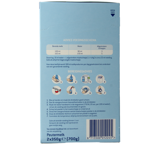 Hero Nutrasense peutermelk 4 (2+jr) 700 Gram