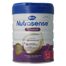 Hero Nutrasense SensiSoft opvolgmelk 2 (6-12mnd) 800.00 Gram