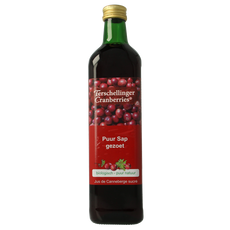Terschellinger Cranberrysap gezoet bio 750 Milliliter