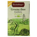 Terschellinger Groene thee cranberry bio 18.00 Zakjes