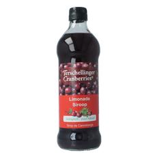 Terschellinger Cranberry siroop bio 500.00 Milliliter