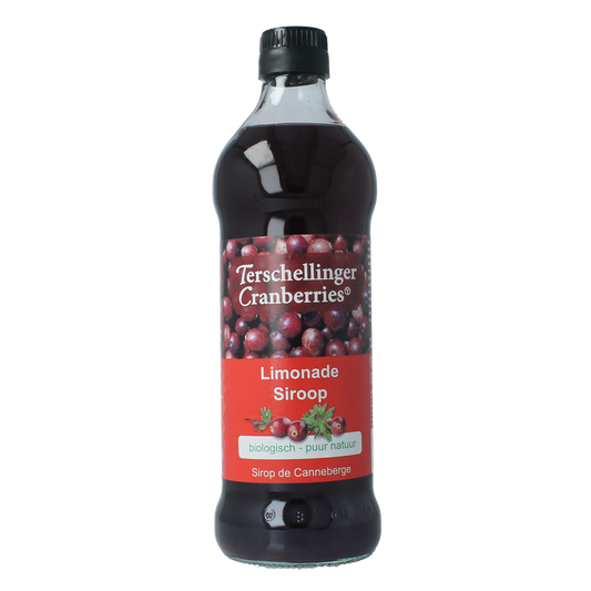 Terschellinger Cranberry siroop bio 500.00 Milliliter