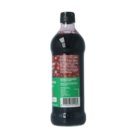 Terschellinger Cranberry-vlierbes siroop bio 500.00 Milliliter