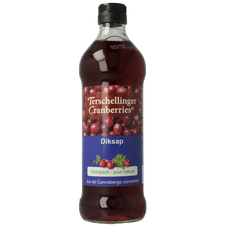Terschellinger Cranberry diksap bio 500 Milliliter
