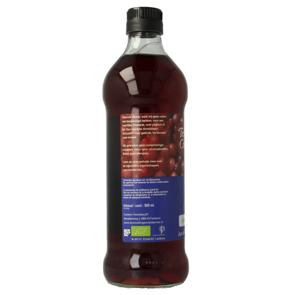 Terschellinger Cranberry diksap bio 500.00 Milliliter