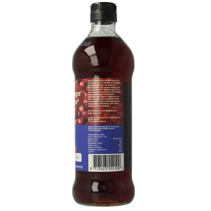 Terschellinger Cranberry diksap bio 500.00 Milliliter