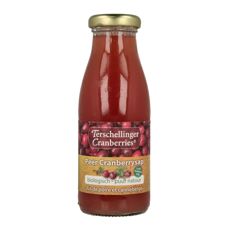 Terschellinger Peer cranberrysap bio 250 Milliliter