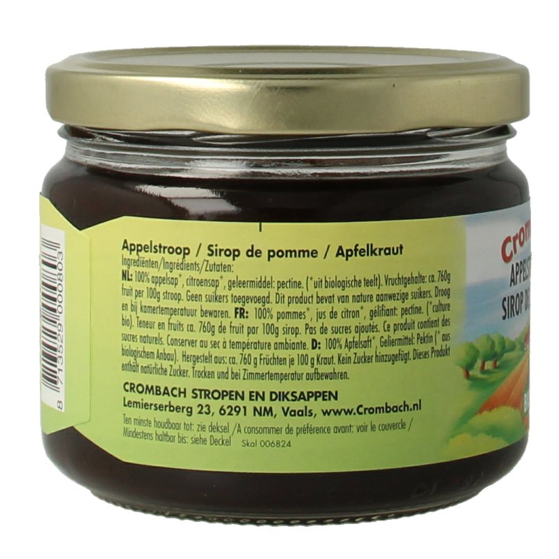 Crombach Appelstroop bio 330 Gram