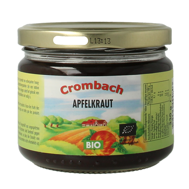 Crombach Appelstroop bio 330 Gram