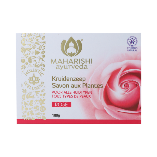 Maharishi Ayurv Roos kruidenzeep 100.00 Gram