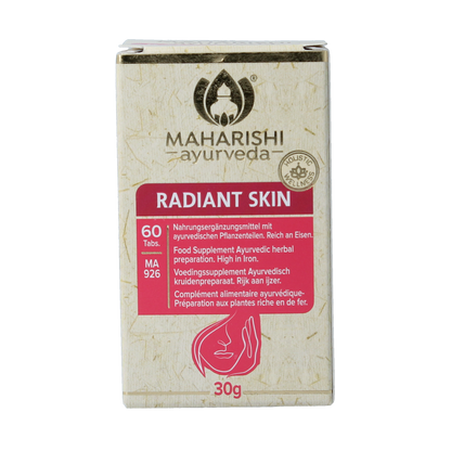 Maharishi Ayurv Radiant skin 60.00 Tabletten