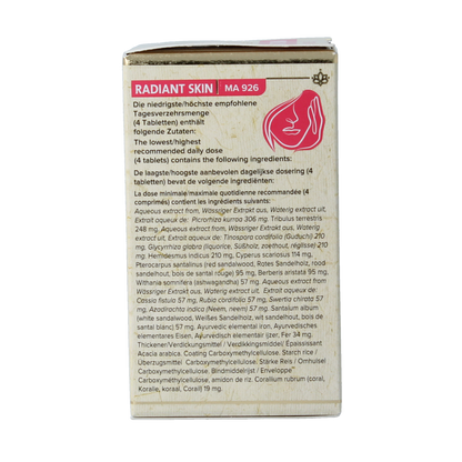 Maharishi Ayurv Radiant skin 60.00 Tabletten