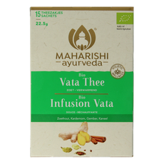 Maharishi Ayurv Vata theezakjes bio 15 Zakjes