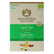 Maharishi Ayurv Vata theezakjes bio 15 Zakjes