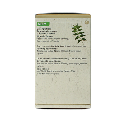 Maharashi Ayurveda Neem ayurvedisch enkelvoudig kruid natuurlijk 60 Tabletten