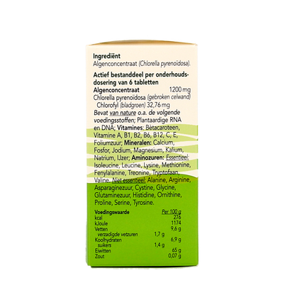 Bloem Chlorella vital green 200.00 Tabletten