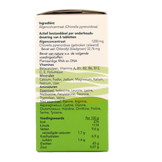 Bloem Chlorella vital green 600.00 Tabletten